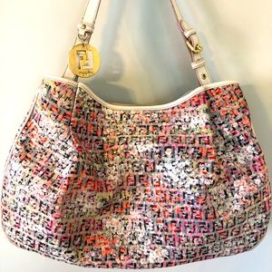 Fendi Forever Bag - Printed Zucchino Canvas -